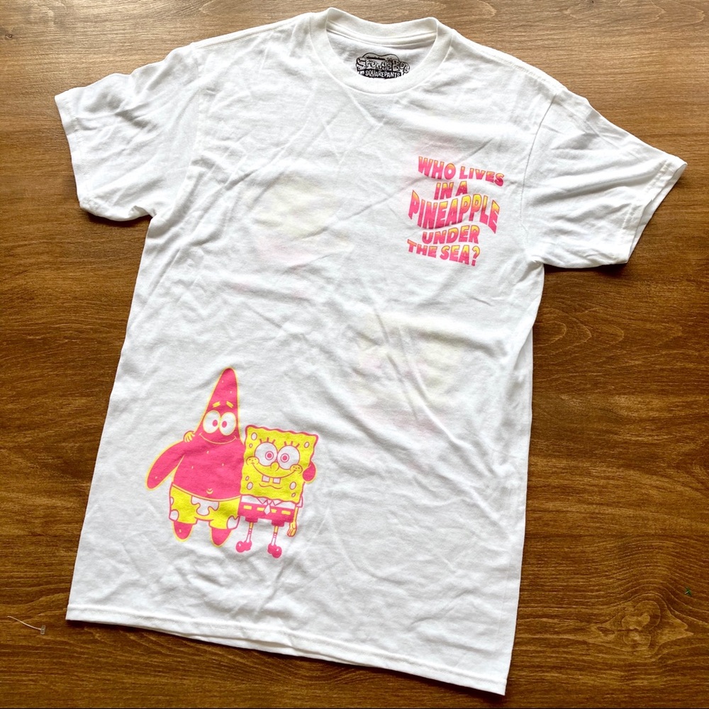 Groovy SpongeBob Squarepants Small T-Shirt